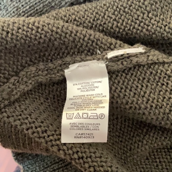 LOFT Green Open Cardigain - Picture 6 of 6